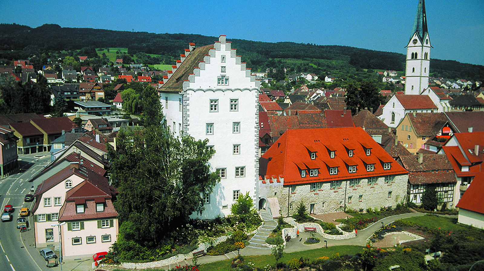 Luftbild Bischofschloss